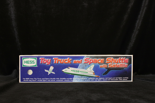 HESS Toy Truck and Space Shuttle with Satellite (1999)