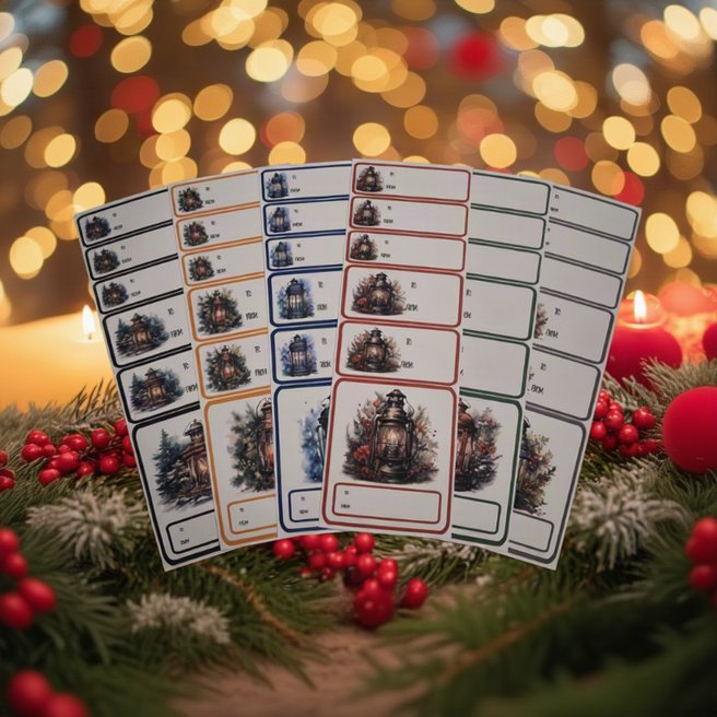 Lantern Stickers - Multi-Pack