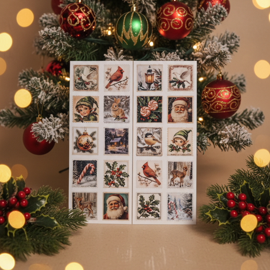 Stationery Stickers - Assorted Holiday