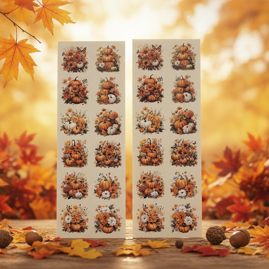 Stickers: Autumn/Fall Pumpkins
