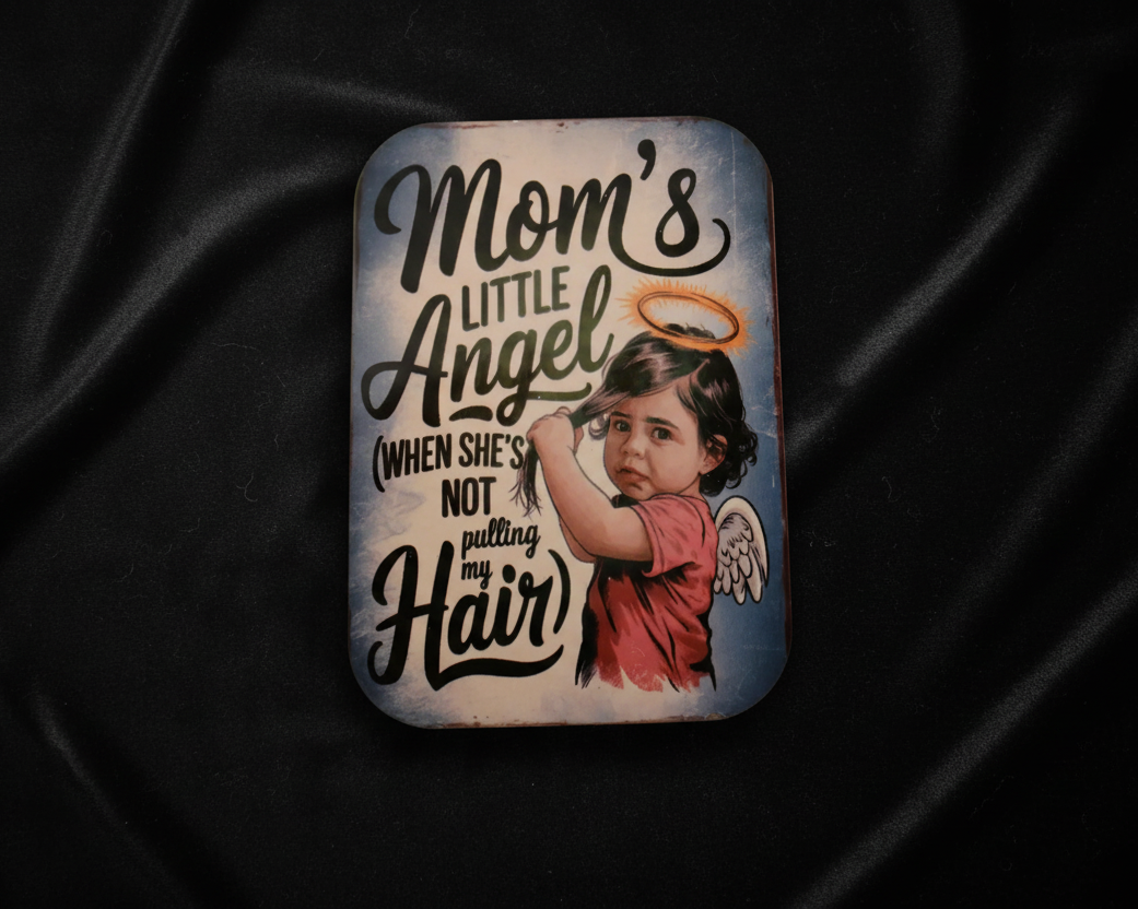 -Mom's Little Angel, When She Is Not Pulling My Hair-