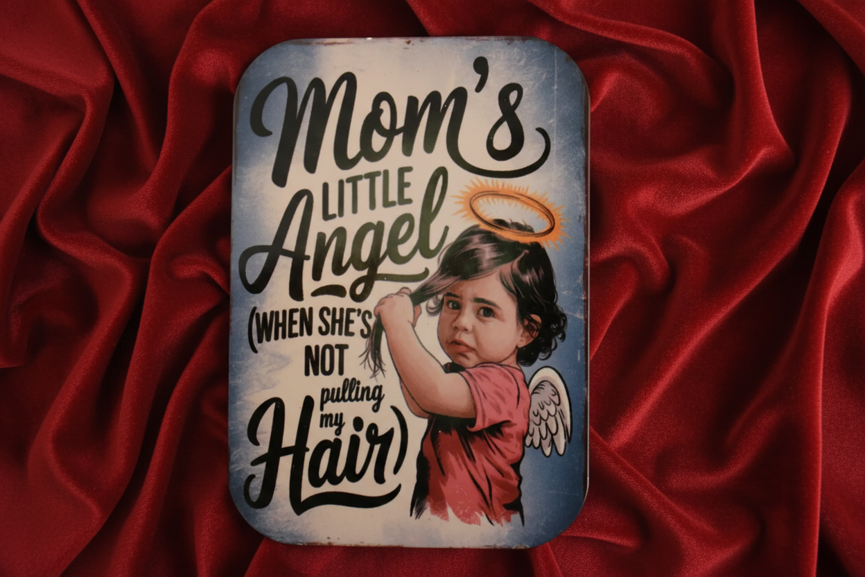 -Mom's Little Angel, When She Is Not Pulling My Hair-