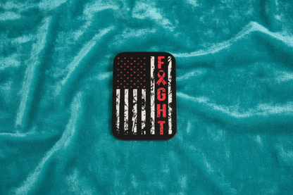 -Breast Cancer Awareness, Pink Fight Flag-