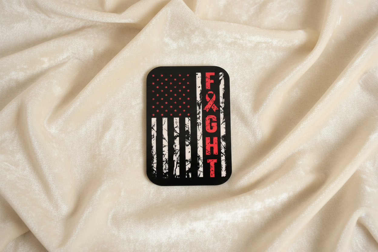 -Breast Cancer Awareness, Pink Fight Flag-