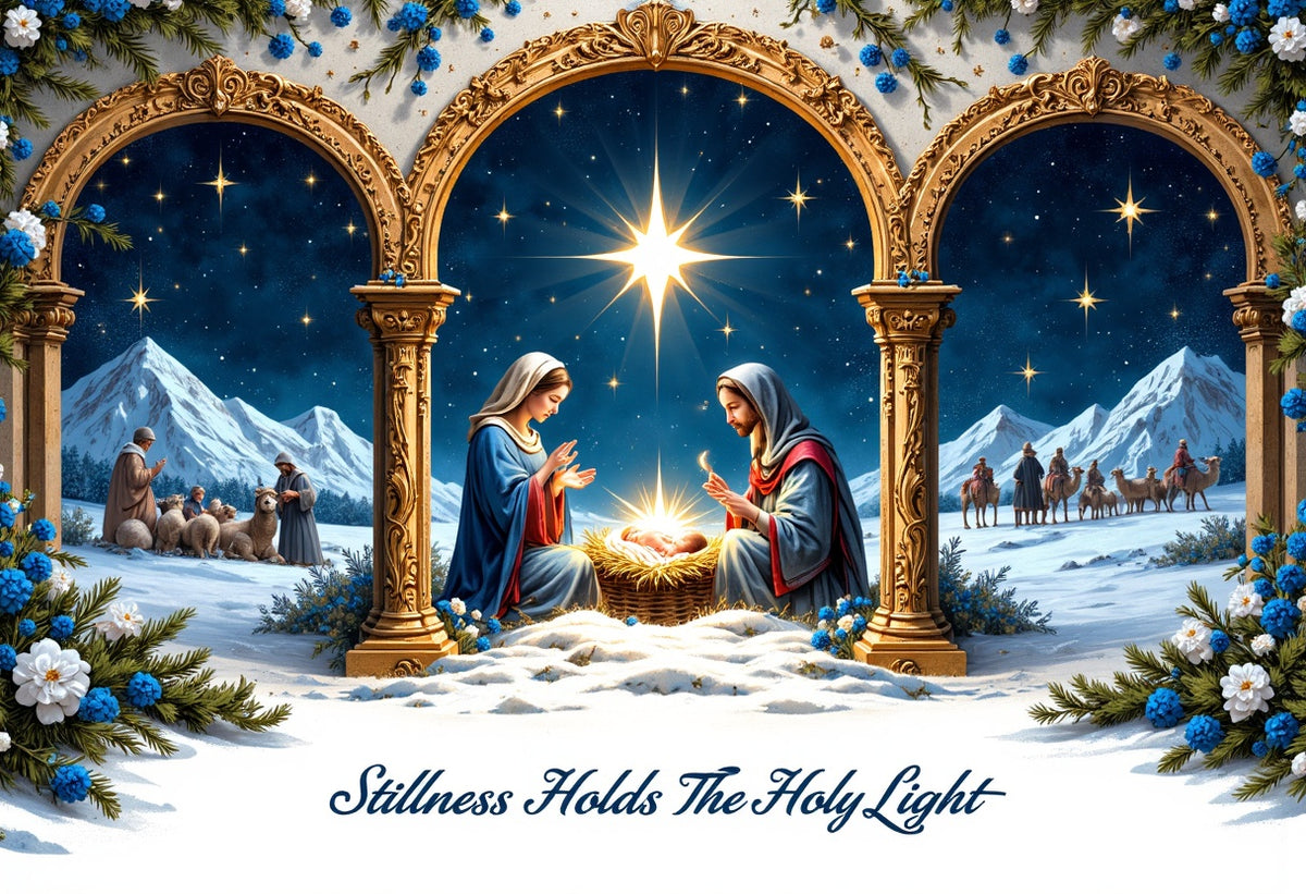 Postcard: Nativity (Stillness)