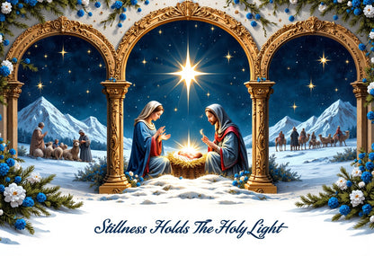 Postcard: Nativity (Stillness)