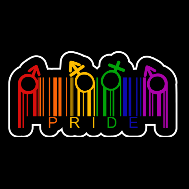 Pride Barcode Sticker