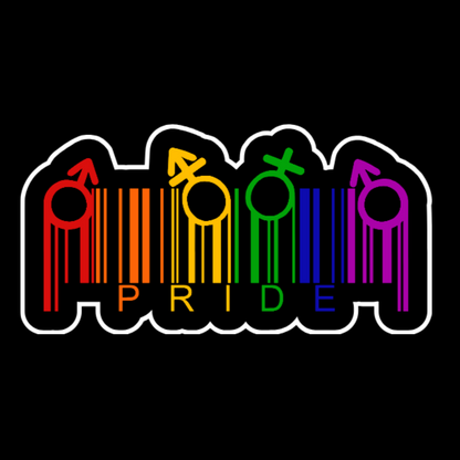 Pride Barcode Sticker