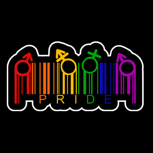 Pride Barcode Sticker